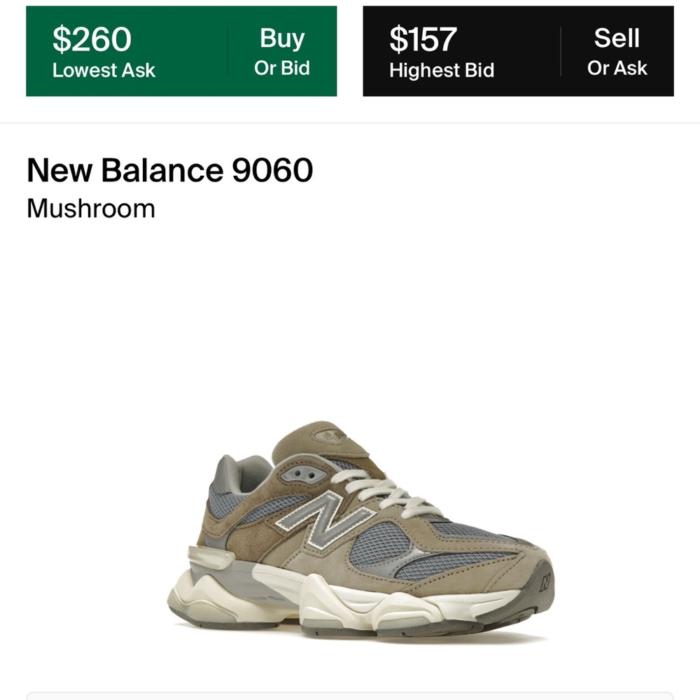 new balance 9060 size 7 womens